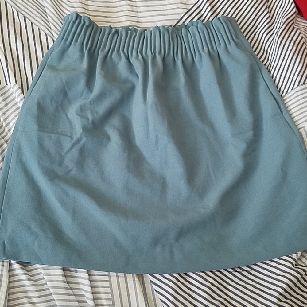 J.Crew Mercantile Slate Blue Skirt